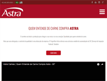 Tablet Screenshot of frigoastra.com.br
